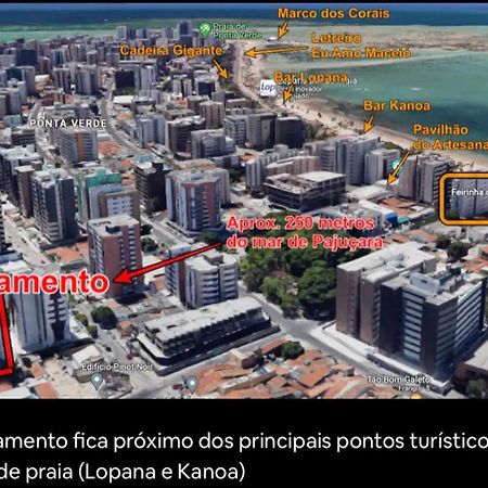 Apartamento Ponta Verde-Pajucara - Edf-Soho 2 Quartos - Castelo B Temporada Maceió Eksteriør bilde